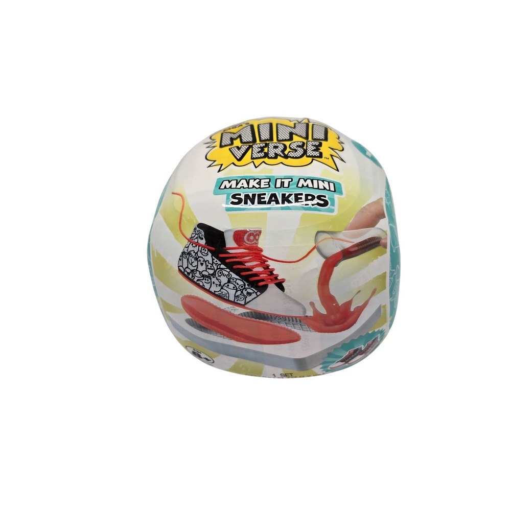 MGA Miniverse Make It Mini Sneakers Blind Ball DIY Collectible Capsule